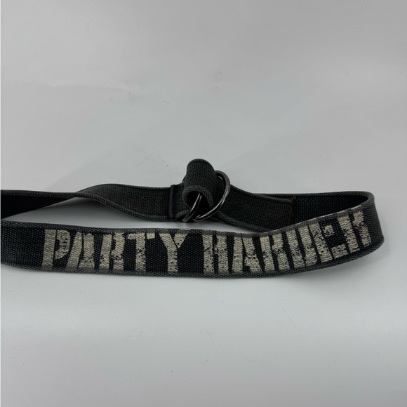 Unbranded Party Harder Canvas Double loop performance Belt - Picture 2 of 6